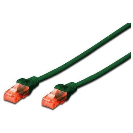 Cavo patch DIGITUS UTP cat. 6 1m PVC verde