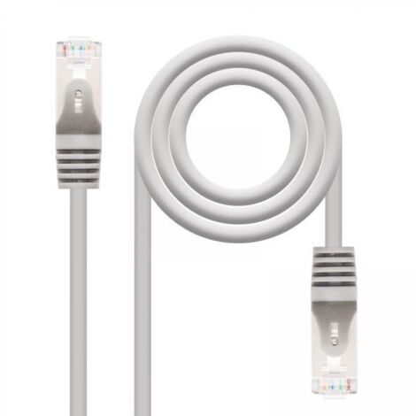 Cavo patch RJ45 Cat6 FTP CU 1m GRIGIO RJ45 Cat6 FTP