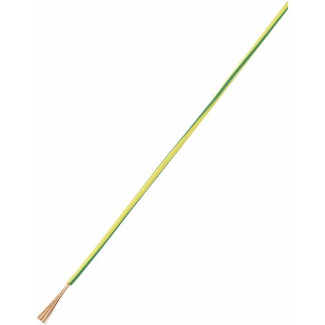 CAVO PER CABLAGGI LIY 1 X 0.50 MM² VERDE-GIALLO TRU COMPONENTS 1571384 10 M