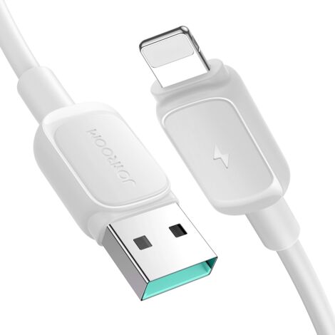 Cavo per iPhone Lightning - USB 2.4A 1.2m bianco