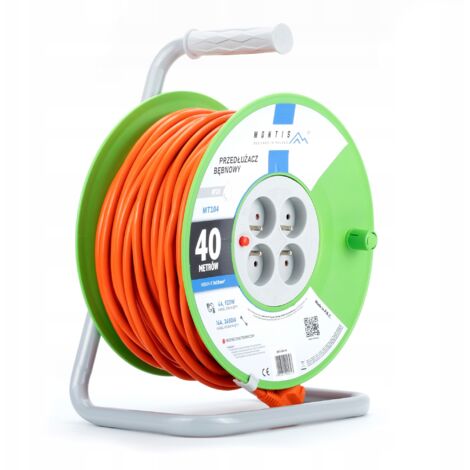 Cavo prolunga 40m 3x1,5 su bobina 3680W IP20