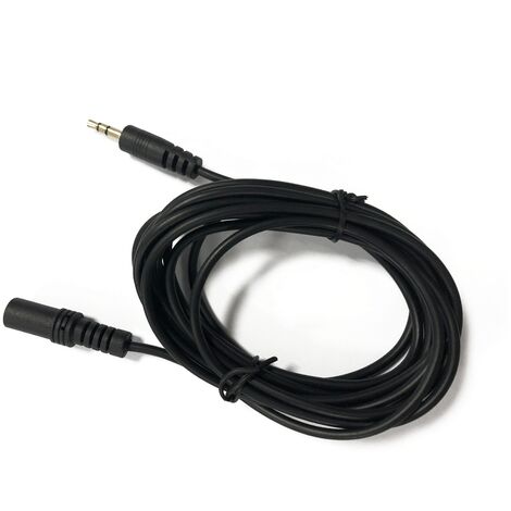 Cavo prolunga audio stereo Jack 3,5mm maschio/femmina 3m Aigostar