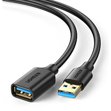 Cavo prolunga UGREEN USB-A 3.0 maschio-femmina, 1 m - Nero