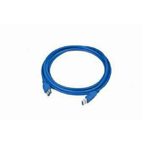 Cavo Prolunga USB GEMBIRD CCP-USB3-AMAF-10 3 m Azzurro