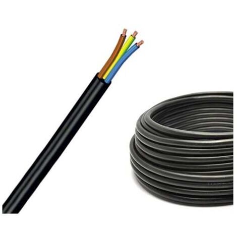 Cavo PVC 4X1 H05VV-F Nero