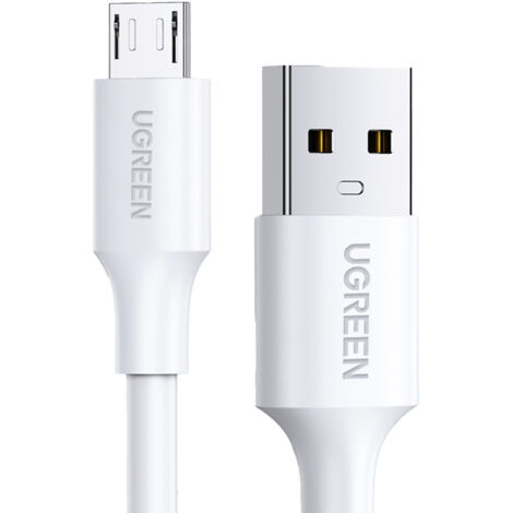 Cavo PVC USB0-A - microUSB 480 Mb/s 2m bianco
