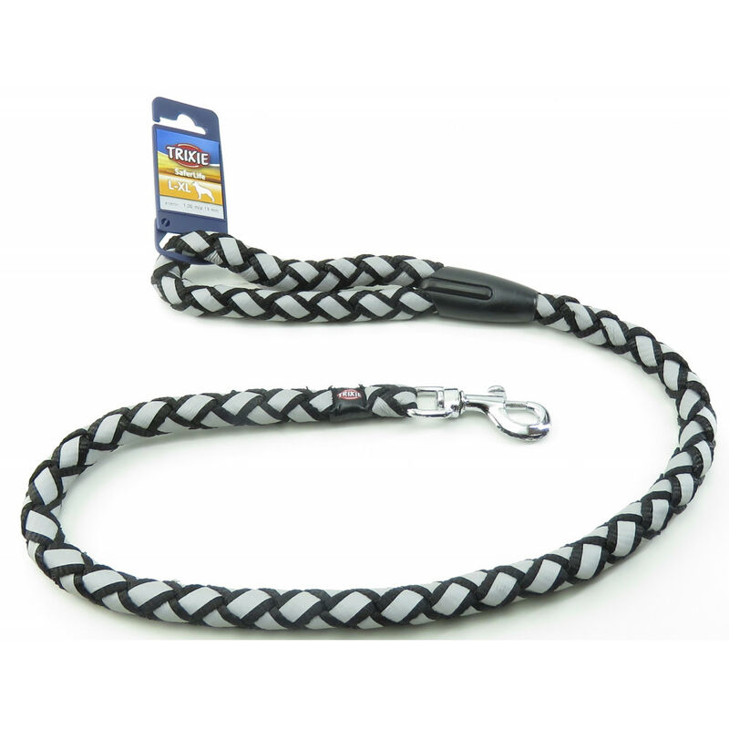 

Cavo Reflect Black Leash. Talla L-XL. 1 metro ø 18 mm. para el perro