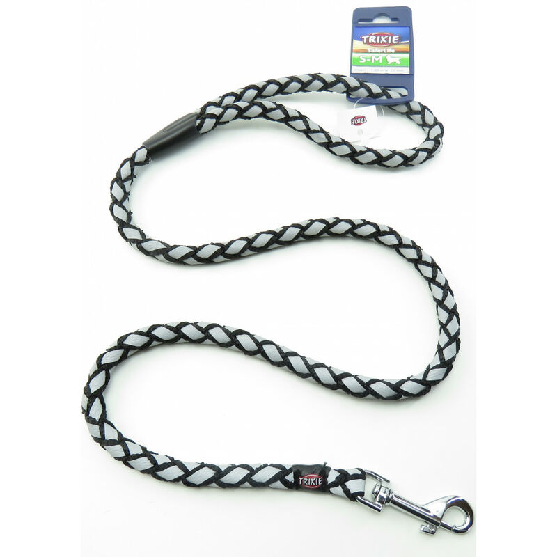 

Cavo Reflect Black Leash. Tamaño S-M. 1 metro ø 12 mm. para el perro