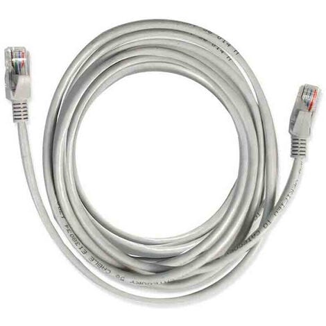 Cavo Rete LAN ethernet RJ45 Cat 5e utp prolunga da 20 Metri cablato categoria 5 E CAT5