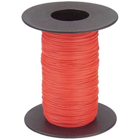 Cavo rosso Donau Elektronik 1 x 0,04 mm² 100 metri