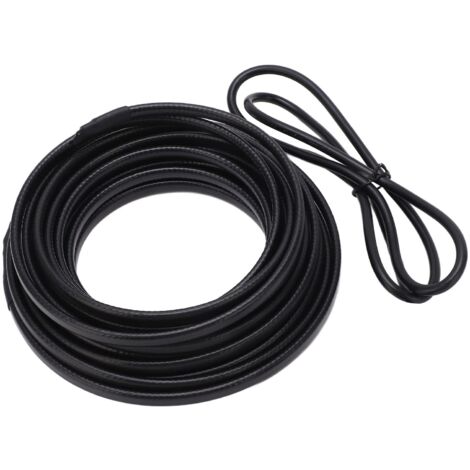 Cavo scaldante per tubi Nastro riscaldante elettrico a prova di gelo con regolazione automatica con spina antideflagrante 10 metri per tubo in PVC UK 220V
