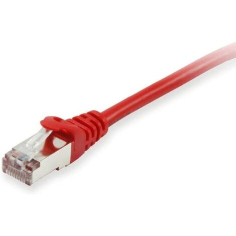 Cavo schermato s/ftp categoria 6a senza alogeni 10g 30m rosso equipaggiamento 606511