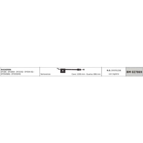 Cavo semovenza DAYEE rasaerba DY18S - DY18SH - DY504 cavo 1200mm guaina 896mm