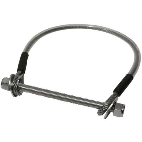 Cavo sicurezza anticaduta per cancelli a battente art.540 - Specifiche: mm.500