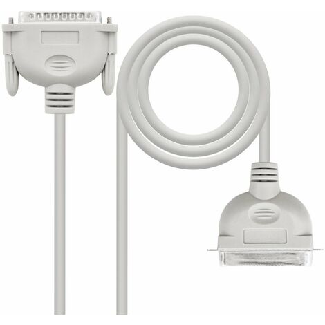 Cavo stampante Cn36m A D-sub25 maschio 1,8m Centronic 10.13.0102