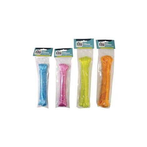 CAVO STENDIBIANCHERIA COLORATO- - ø mm.3 x  mt.10 - 10 pezzi XTRA