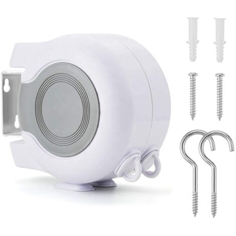 Cavo Stendibiancheria Retrattile 30 Mt (2X15 Mt)