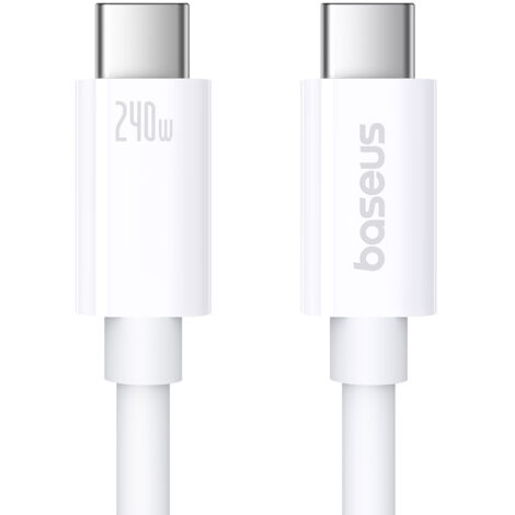 Cavo Superior 2 USB-C - USB-C USB4 240W 1,8m - Bianco