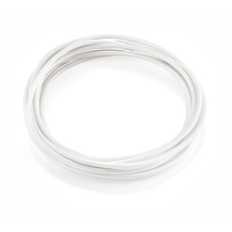 Cavo Tessuto Bianco 10M