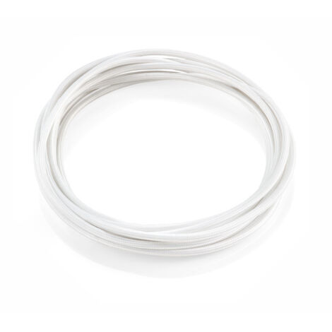 Cavo Tessuto Bianco 5M