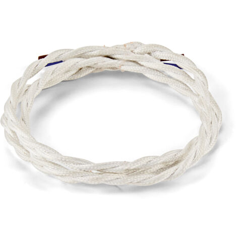 Cavo Tessuto Intrecciato Bianco 10M