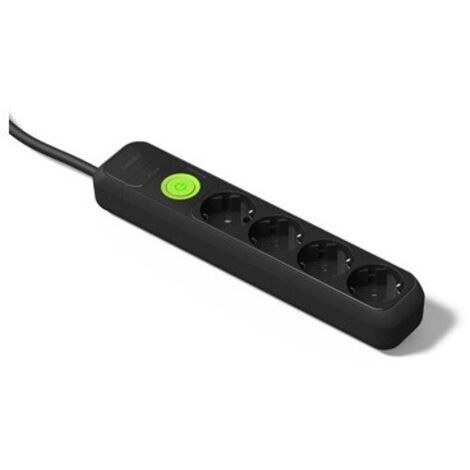 CAVO TT BASE MULTIPLA 4 PRESE 1,5M, NEG