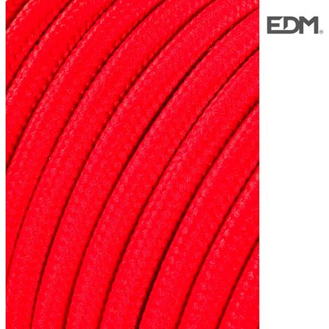 Cavo Tubulaire Cord 2x0,75mm C62 Rosso 5m