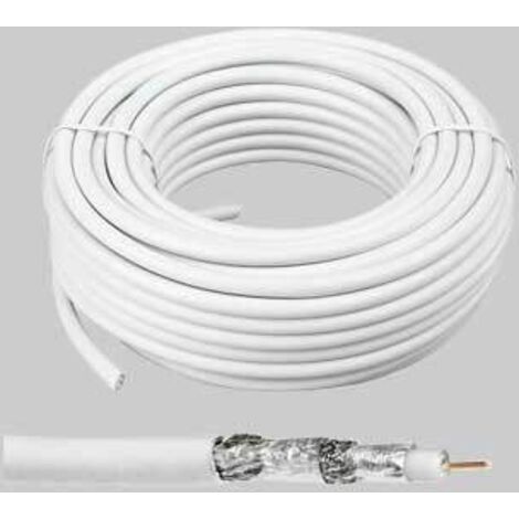 deleyCON 1m SAT Cavo Dell'Antenna Cavo Coassiale - HDTV Full HD - F deleyCON 1m SAT Cavo Dell'Antenna Cavo Coassiale - HDTV Full HD - F
