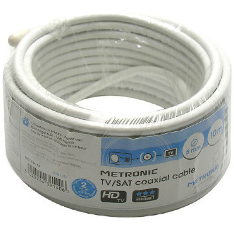 Cavo Coassiale Tv sat D 5mm 15mt
