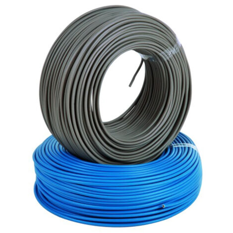 CAVO UNIFILARE ANTIFIAMMA - 2,5 MMQ GIALLO/VERDE - 100 metri