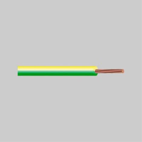 Cavo unipolare 'giallo verde' sezione 1 x 4 (100 metri lineari)