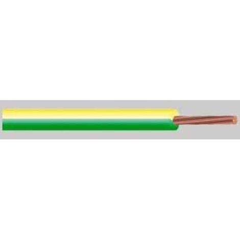 Cavo unipolare giallo verde sezione 1 x 4 conf. da 100 ml