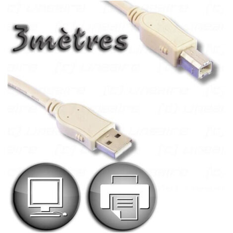 Cavo USB 2.0 A maschio / Tipo B maschio 3m