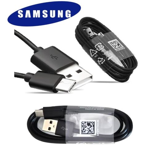 Cavo USB-A - USB-C Samsung EP-DW700CBE da 1,5 m (confezione di ricambio) - Nero