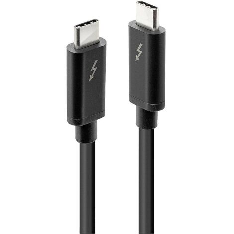 Cavo USB-C Lindy 41556 da 1 m, USB 3.1 Gen 1, connettore maschio a maschio, nero