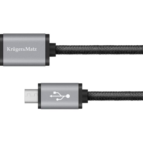 Cavo USB-micro USB con spina, prolunga da 1 m