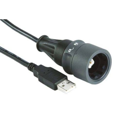 Cavo USB PXP6040/B/2M00 USB tipo B (bloccabile) su tipo A PXP6040/B/2M00 Bulgin Contenuto: 1 pz.