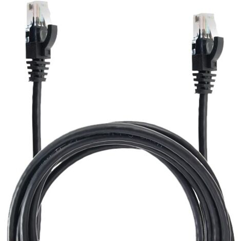 CAVO UTP 6E 2,0 M NERO - SS54634