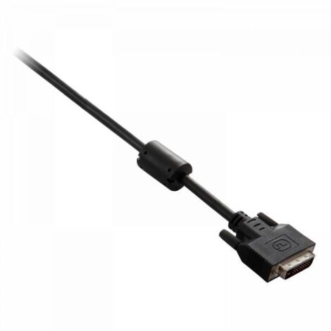 Cavo Video Digitale DVI-D V7 V7N2DVI-10F-BLK Nero 3 m