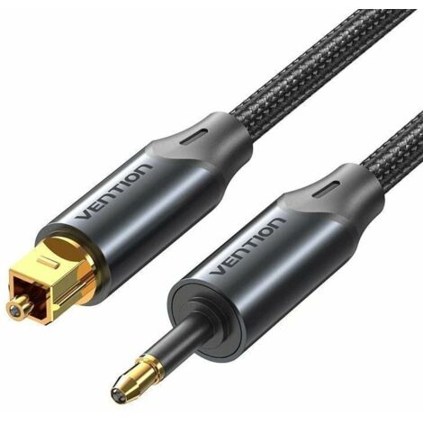 Cavode audio de fibra ottica vention bkcbh/ 2m/ nero