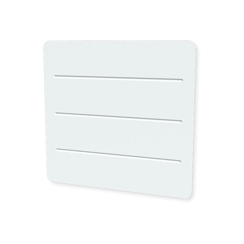 Radiateur à inertie CARRERA - 1500W - Horizontal et plat - Blanc