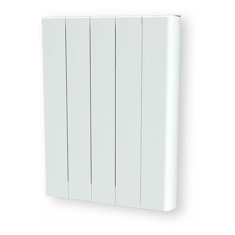 Carrera - radiateur a inertie ceramique compact 1000W - Horizontal et plat - Blanc
