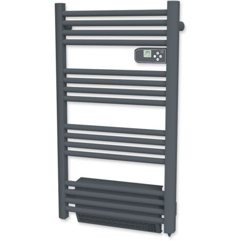 Cayenne radiateur sèche-serviettes à lames plates 500w + soufflerie 1000w