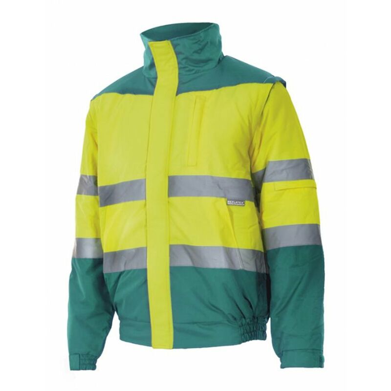 

CAZADORA ACOLCHADA BICOLOR ALTA VISIBILIDAD Amarillo Flúor 5XL
