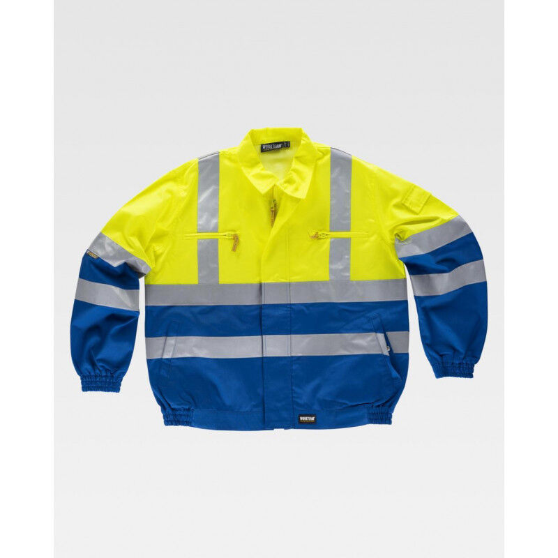 

Cazadora combinada de Alta Visibilidad para trabajos urbanos WORKTEAM C3311 | M - Rojo+Amarillo A.V.