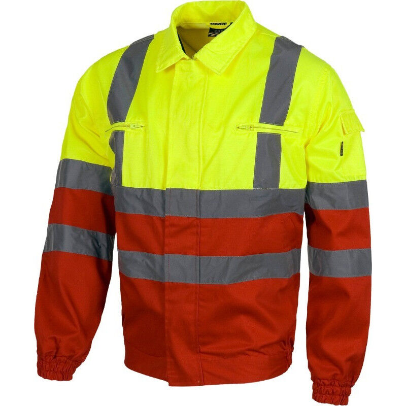 

Cazadora combinada de Alta Visibilidad para trabajos urbanos WORKTEAM C3311 | XXL - Rojo+Amarillo A.V.