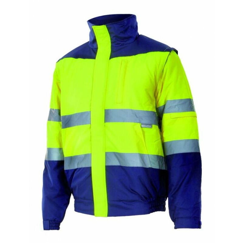

CAZADORA ACOLCHADA BICOLOR ALTA VISIBILIDAD Sup Ama/Inf Marino 5XL