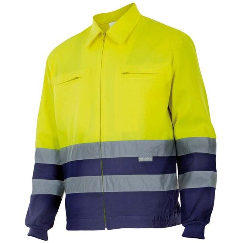 

CAZADORA BICOLOR ALTA VISIBILIDAD Sup Ama/Inf Marino 3XL