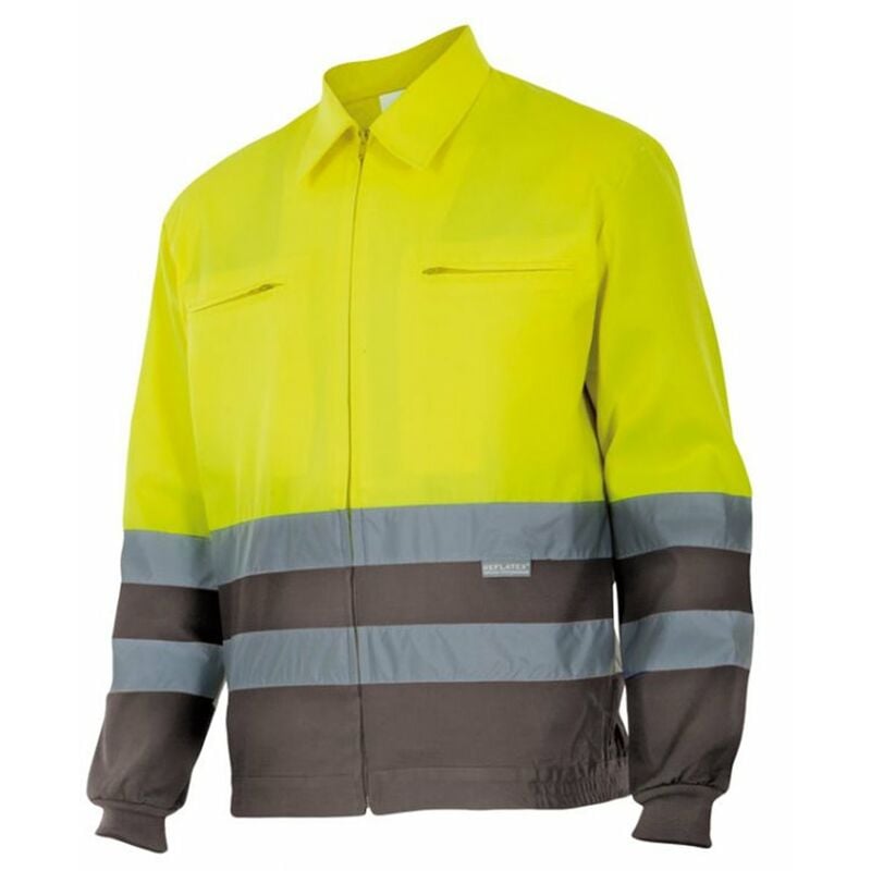 

CAZADORA BICOLOR ALTA VISIBILIDAD Sup Am/Inf Gris L