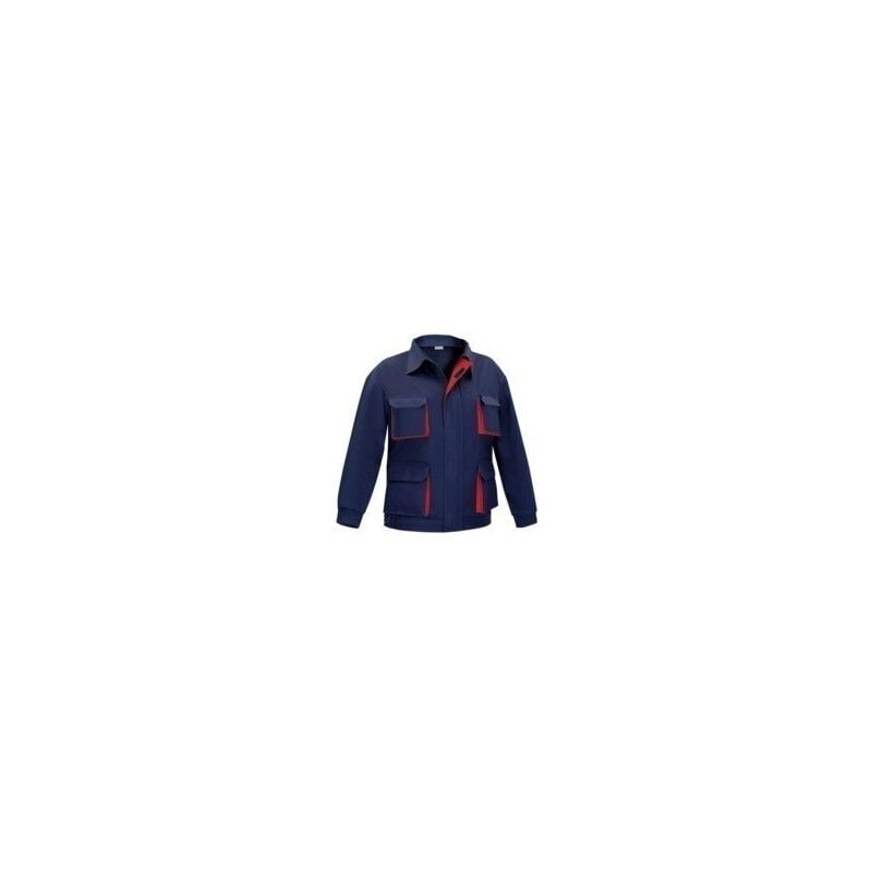 

Cazadora multibolsillos Vesin bicolor Cargo PR39 - Azul marino - rojo58